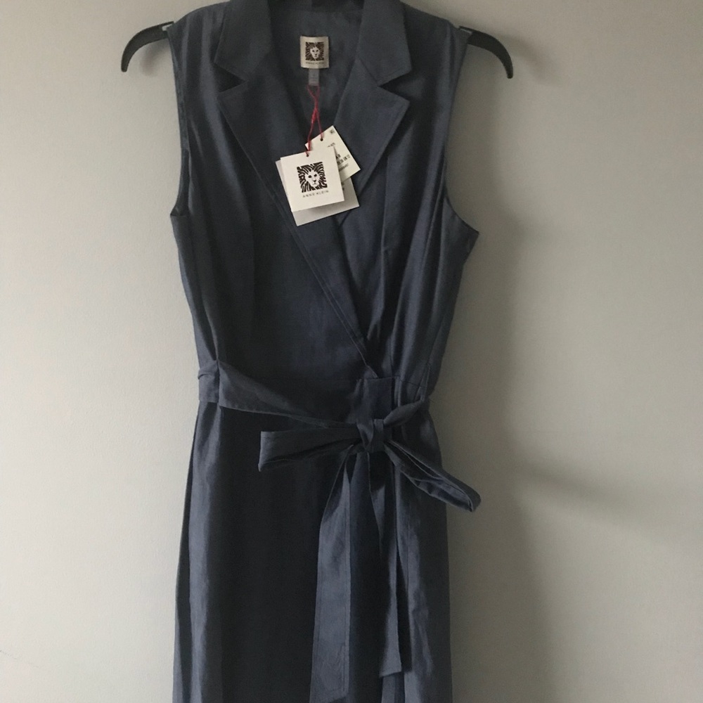 Anne Klein soft denim fabric size 8